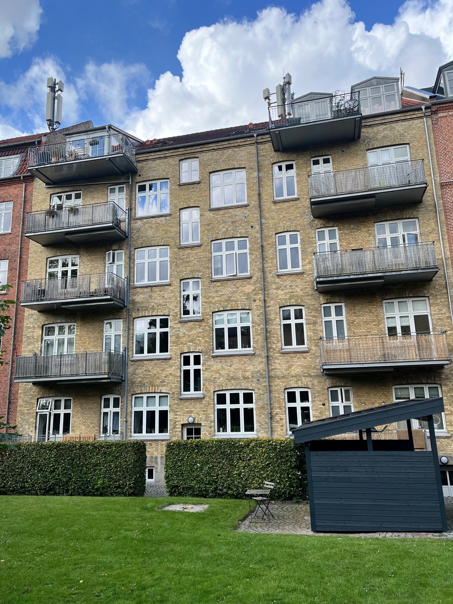 Læssøegade 8 Bagsiden.